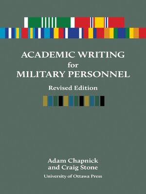 cover image of Academic Writing for Military Personnel